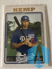 2005 Topps Updates & Highlights #UH-284 Matthew Kemp Los Angeles Dodgers